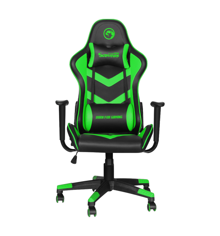 Silla Gamer Marvo CH03 Ergonómico Reclinable Verde